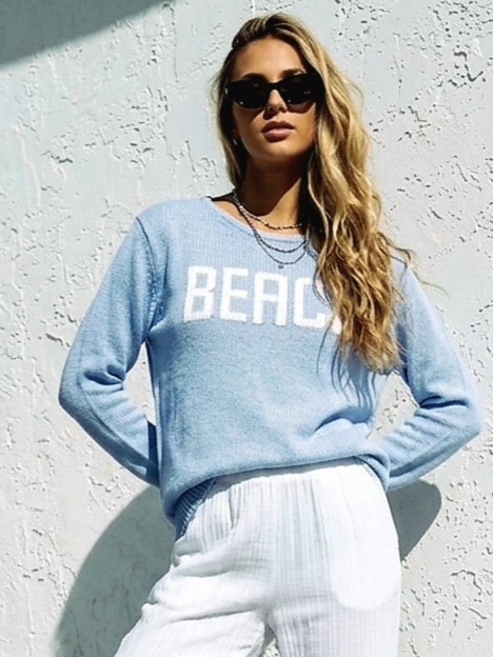 It's a 'BEACH' Knit Sweater